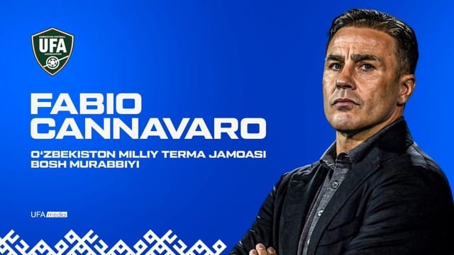 ◆アジア◆W杯初出場のウズベキスタン代表監督に伊代表レジェンドのファビオ・カンナバーロ氏就任！
