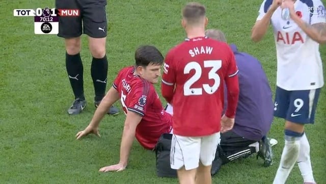 ◆悲報◆マンチェスター・ユナイテッドの本体ハリー・マグワイア…ついに負傷！